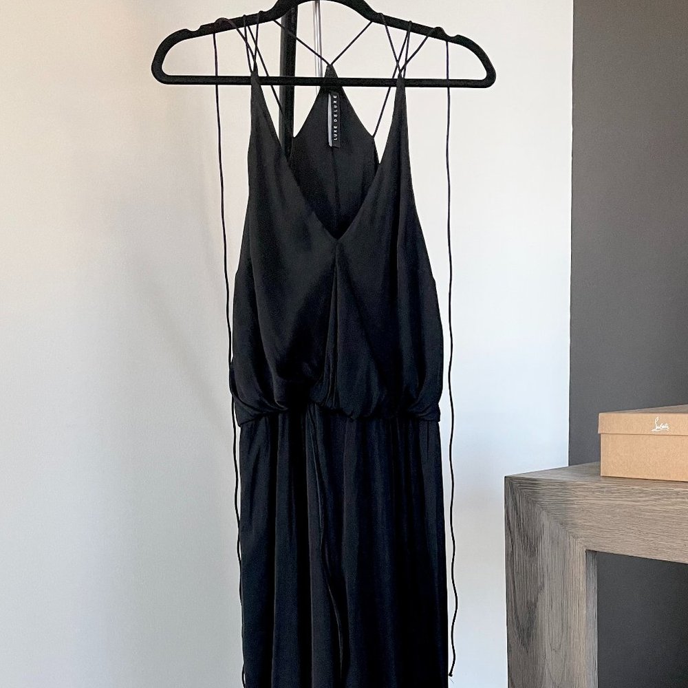 Luxe Deluxe Navy Dress